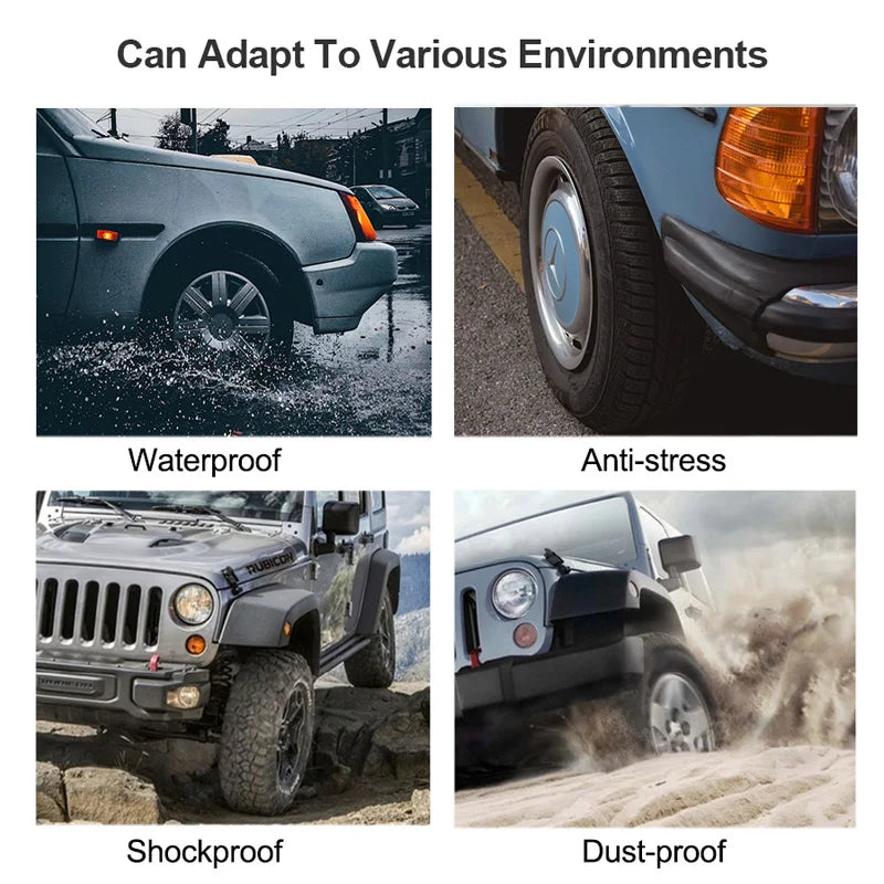 DÄCKVAKT - Soldriven Däcktrycksövervakning som Ger dig full koll på Tryck och Temperatur