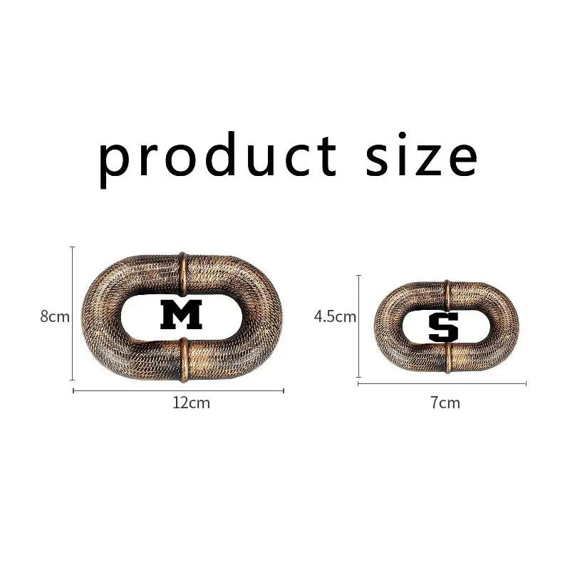 Produktnamn - Överdimensionerat fejkat kedjekoppel för hundar