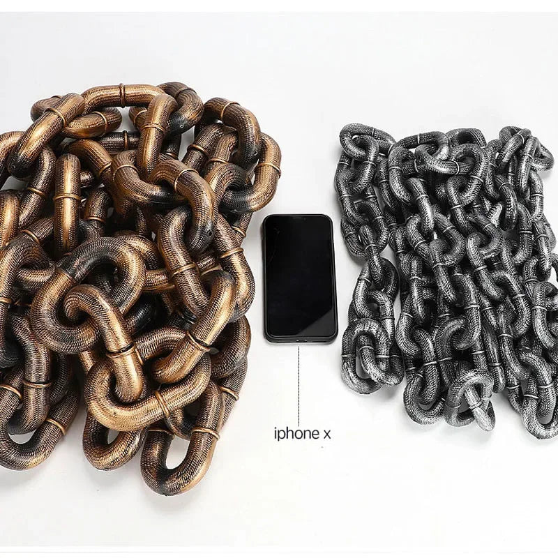 Produktnamn - Överdimensionerat fejkat kedjekoppel för hundar