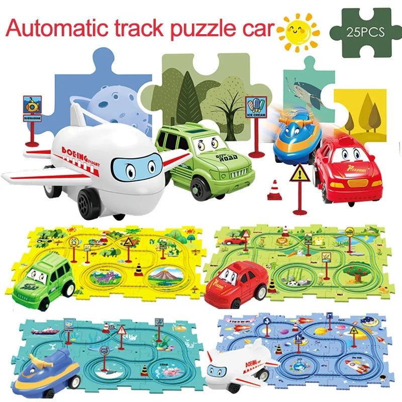 FÄRD - Puzzleracer - Kids Car Track Set