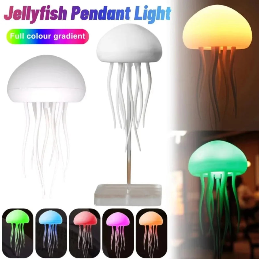 HAVSMANET - Voice Control Rgb Gradient Jellyfish Night Light